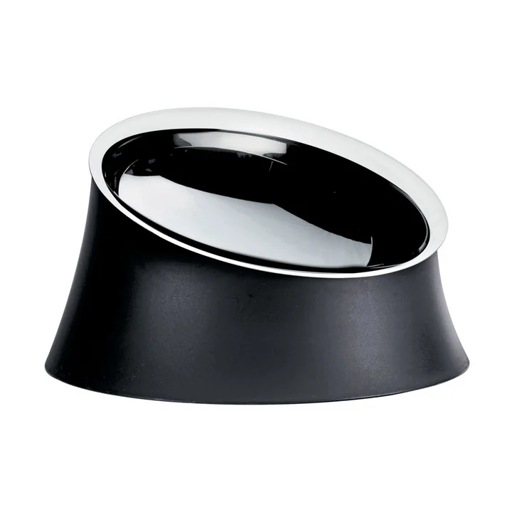 Der Wowl Hundenapf von Alessi in small, schwarz