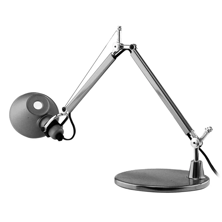 Tolomeo Micro Tischleuchte von Artemide in alusilber