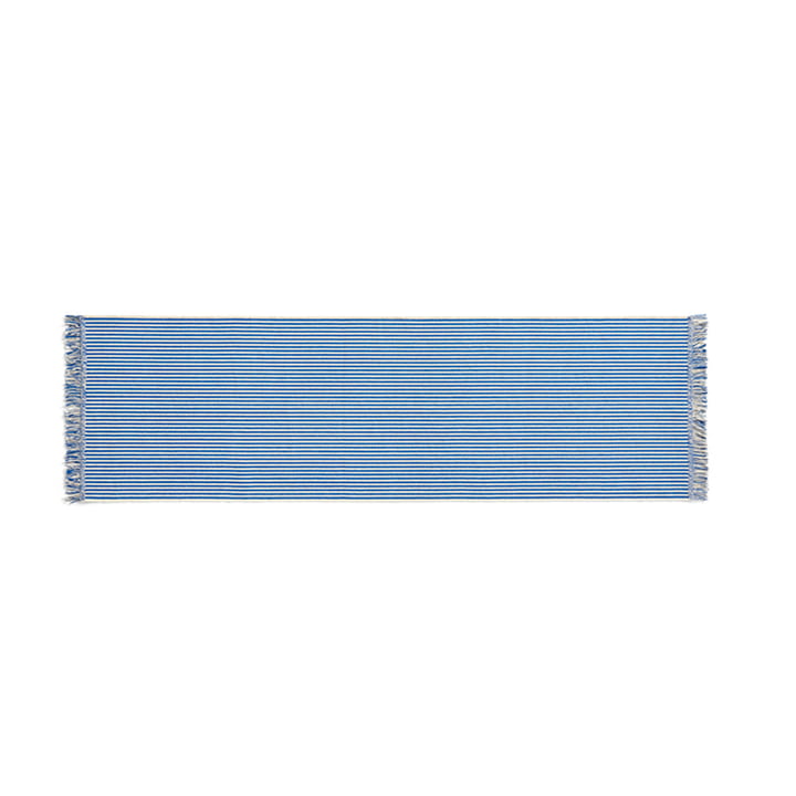 Stripes Teppichläufer, 60 x 200 cm, bluebell ripple von Hay