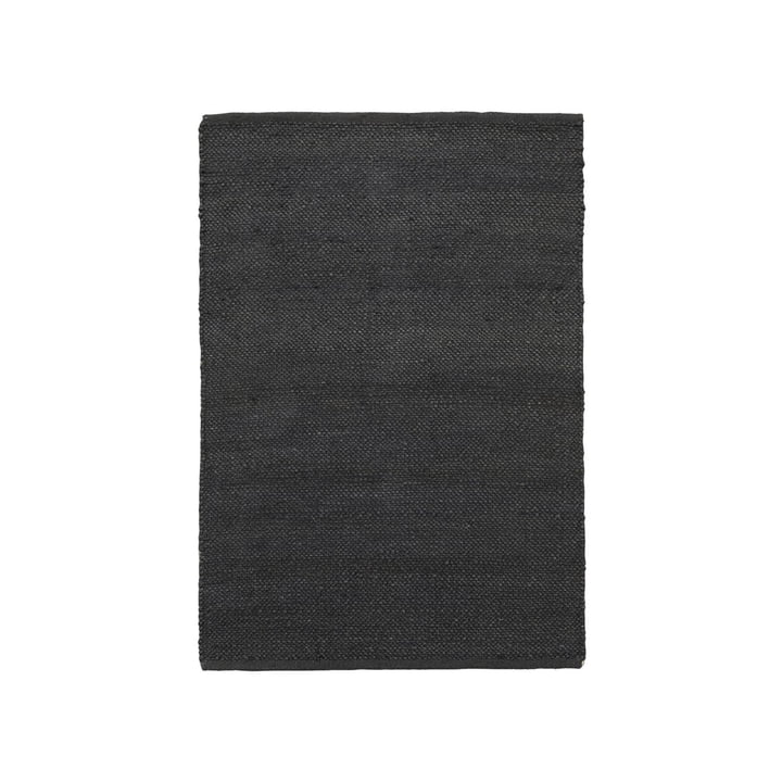 Der Hempi Teppich von House Doctor in schwarz, 130 x 85 cm