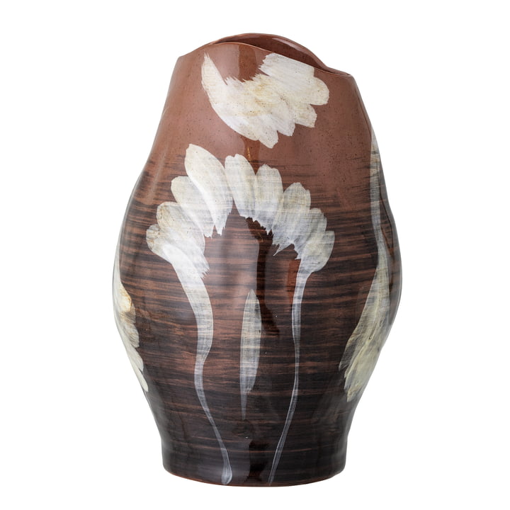 Die Obsa Vase von Bloomingville in braun, H 30 cm
