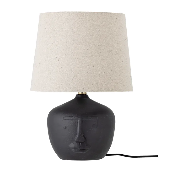 Matheo Tischleuchte von Bloomingville in schwarz
