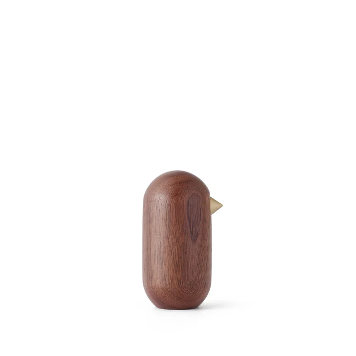 Der Little Bird von Normann Copenhagen, 7 cm, walnuss