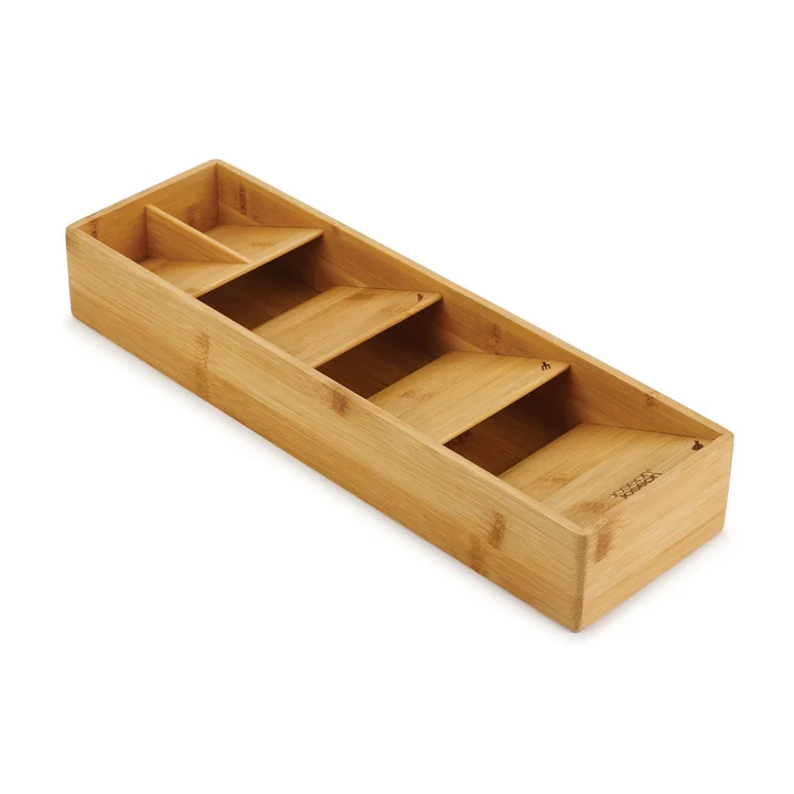 Der DrawerStore Bamboo Besteck Organizer von Joseph Joseph in kompakt