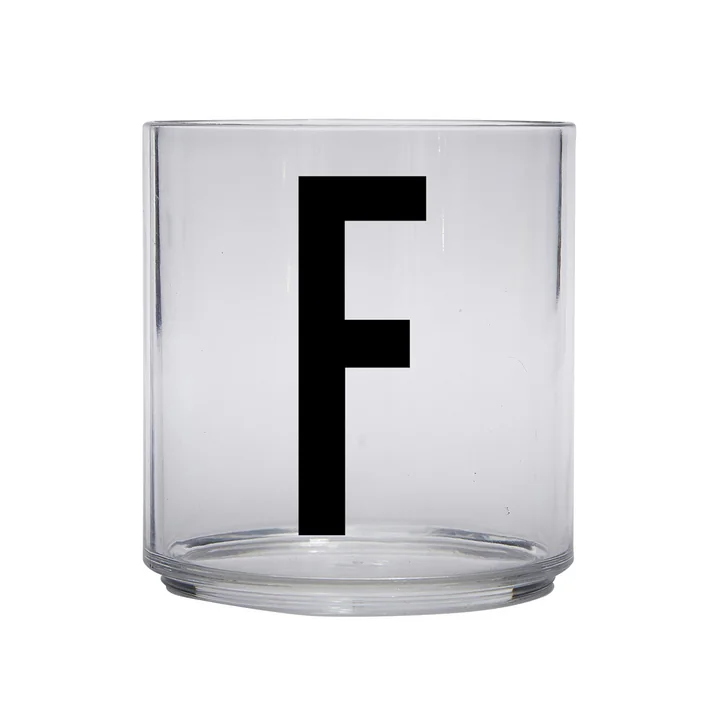 Das AJ Kids Personal Trinkglas von Design Letters, F