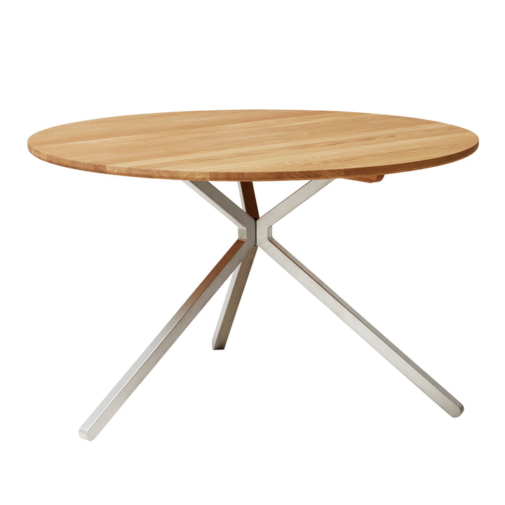 Frisbee Tisch, Ø 120 cm, Eiche von Form & Refine