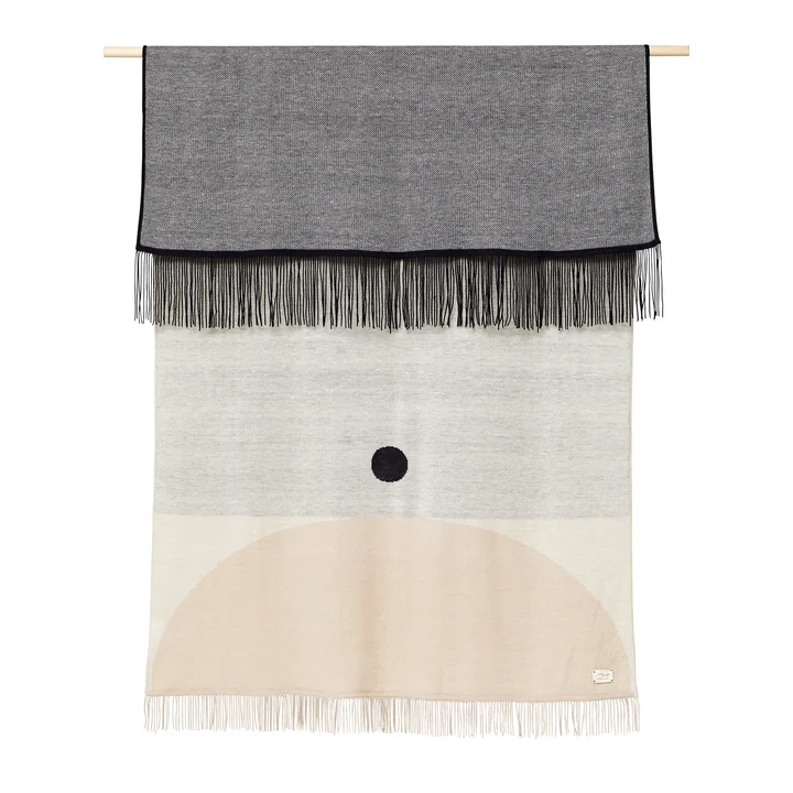 Aymara Decke, 130 x 190 cm, gemustert Creme von Form & Refine
