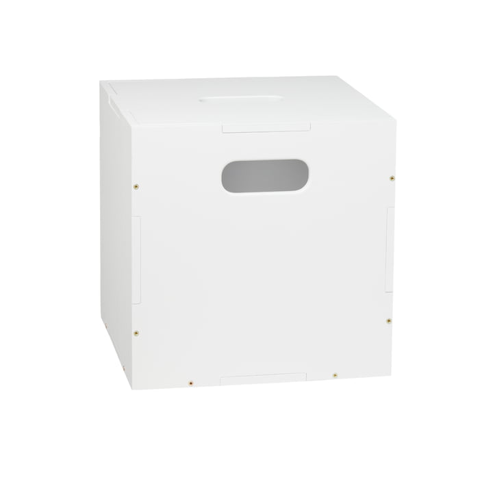 Die Cube Aufbewahrungsbox von Nofred in weiß