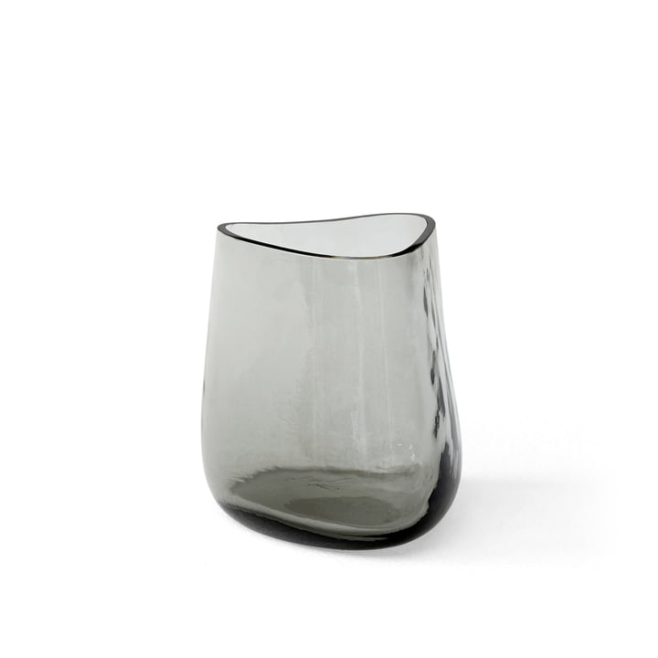 Die Collect SC66 Glas Vase von &Tradition, H 16 cm, shadow