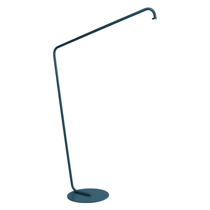 Das Balad Gestell von Fermob, versetzter Fuß, acapulcoblau