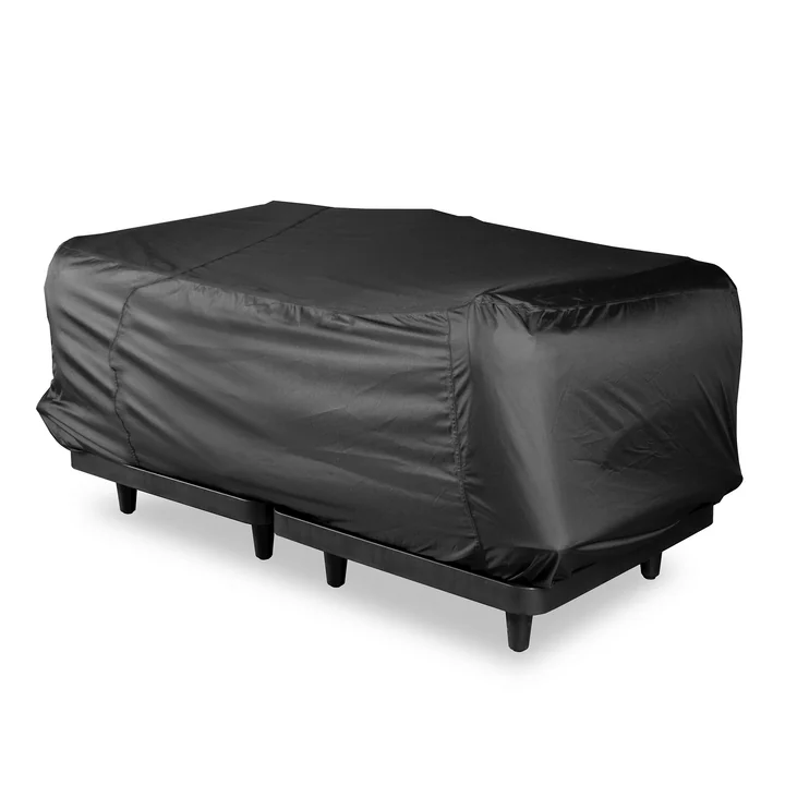 Die Schutzhülle für Paletti Sofa  (2-Sitzer) von Fatboy, schwarz (2-Sitzer)