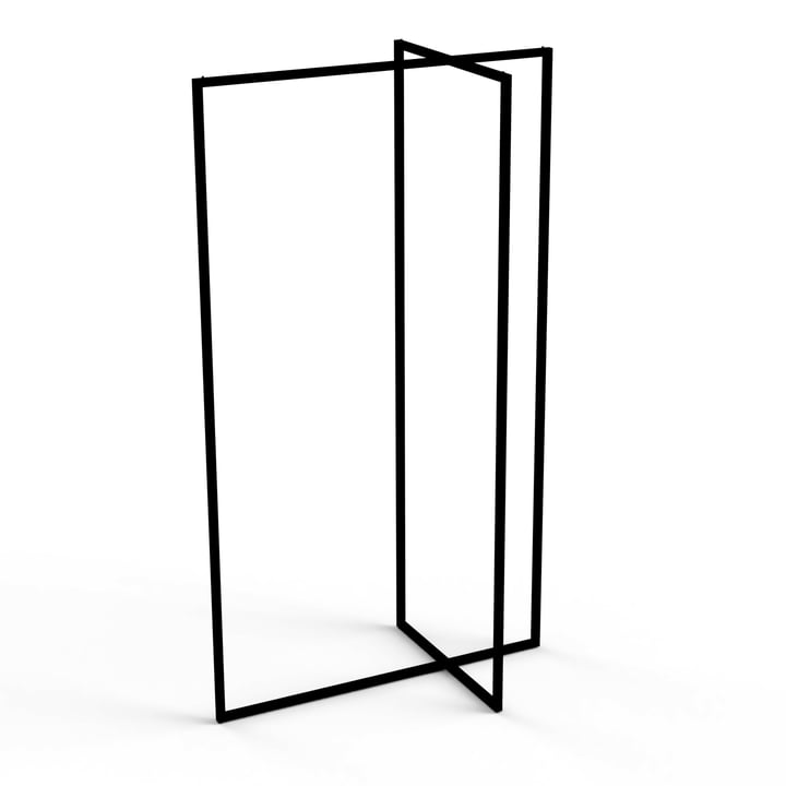 Roomsafari - Modular Frames Standgarderobe, schwarz