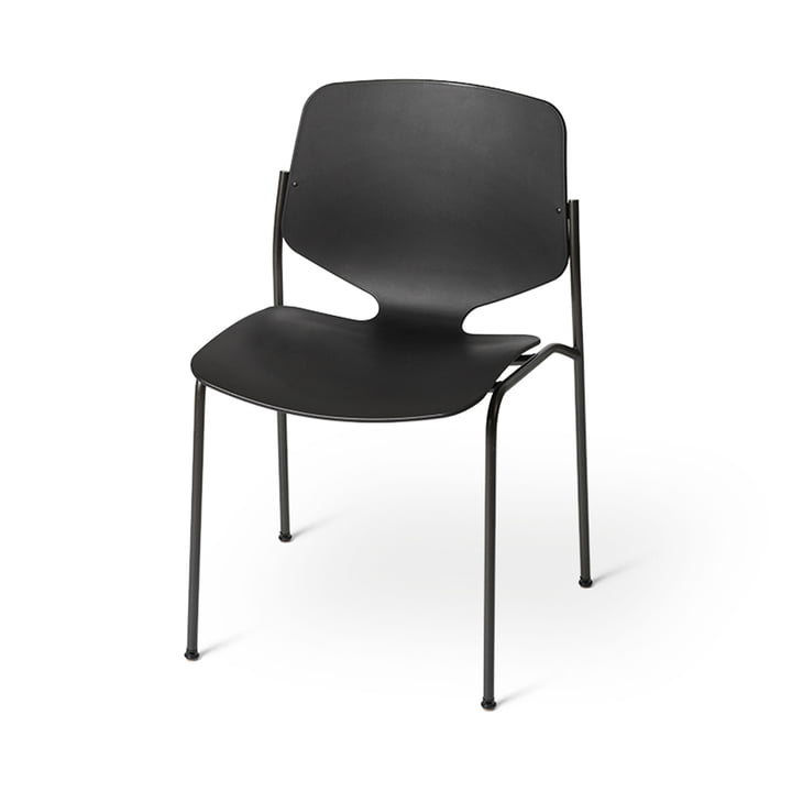Nova Sea Stuhl, schwarz von Mater