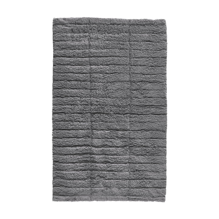 Die Soft Tiles Badezimmermatte von Zone Denmark, 50 x 80 cm, grau
