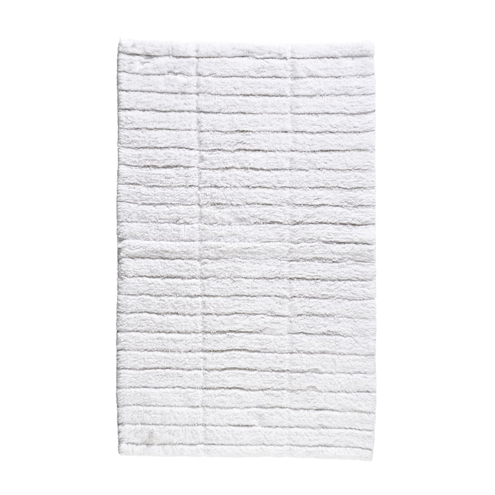 Die Soft Tiles Badezimmermatte von Zone Denmark, 50 x 80 cm, weiß