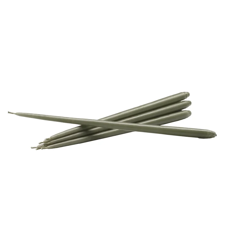 Kerzen by Ester & Erik (6er-Set) von Stoff Nagel in dusty green