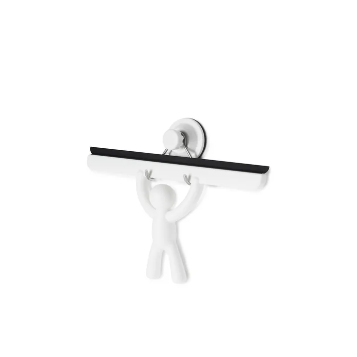 Buddy Squeegee Abzieher von Umbra in weiß