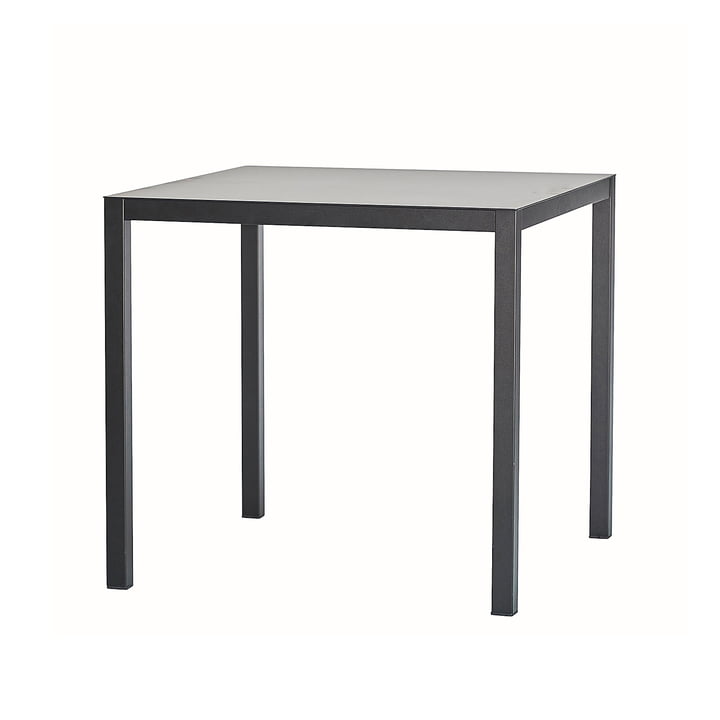 Der Aria Tisch von Fiam, 140 x 80 cm, schwarz