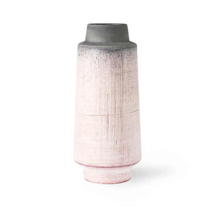 Die Keramikvase von HKliving, rosa / grau