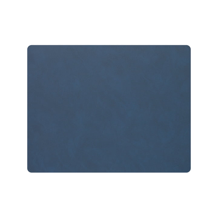 Tischset Square L 35 x 45 cm von LindDNA in Nupo midnight blue