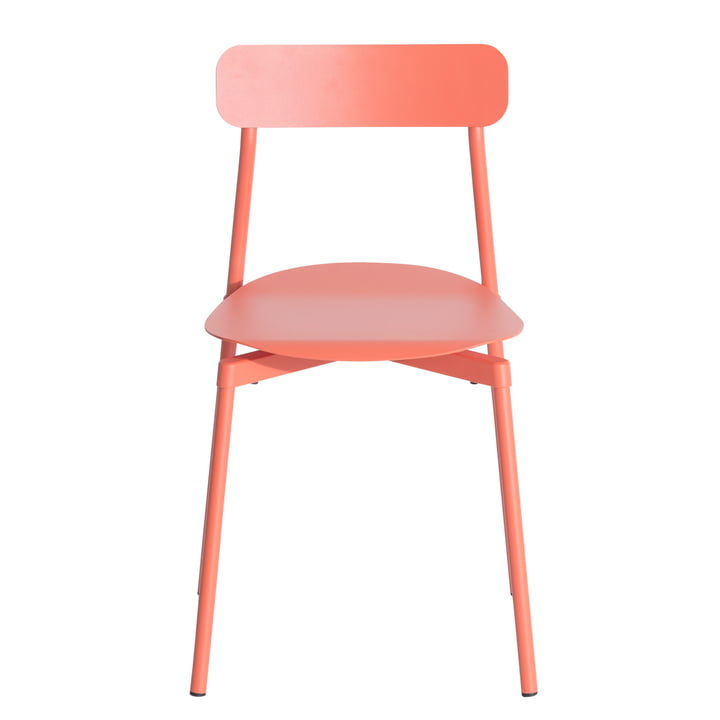 Fromme Stuhl Outdoor von Petite Friture in coral