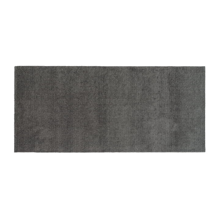 Fußmatte 90 x 200 cm von tica copenhagen in Unicolor stahlgrau