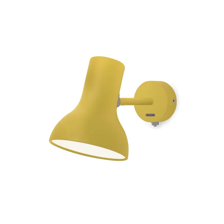 Die Type 75 Mini Wandleuchte von Anglepoise, yellow ochre