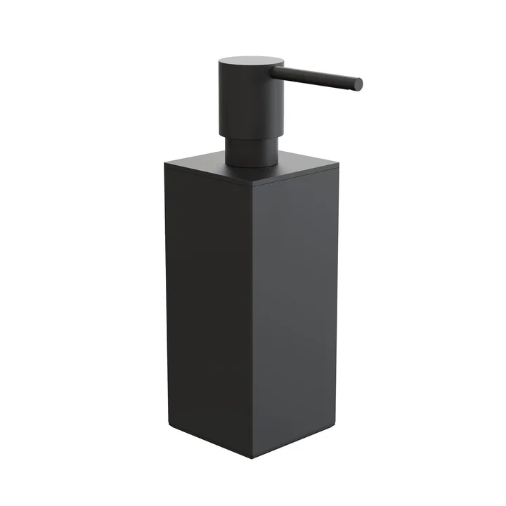 Der Quadra Seifenspender 5 von Frost, 200 ml, schwarz