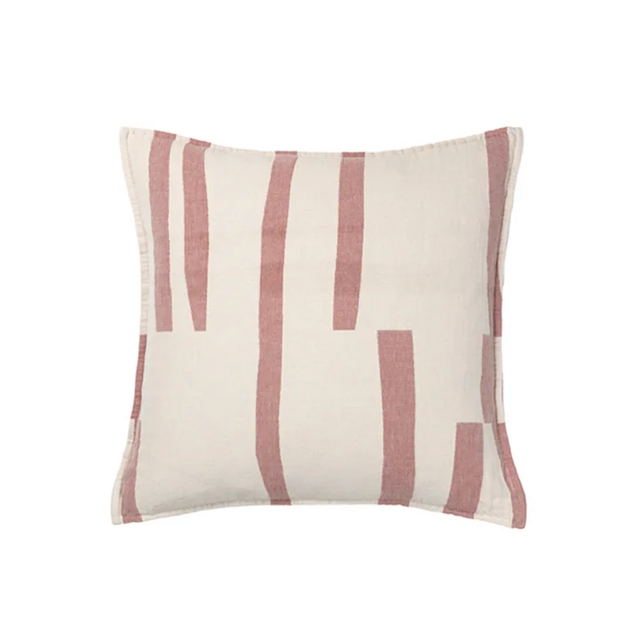 Lyme Grass Kissenbezug 50 x 50 cm von Elvang in rustyrot