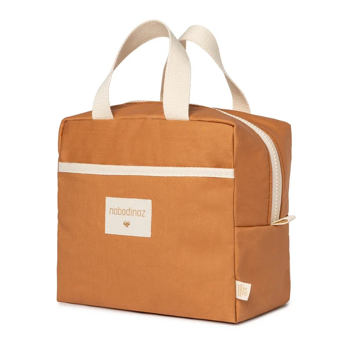 Die Sunshine Lunch Bag von Nobodinoz, cinnamon