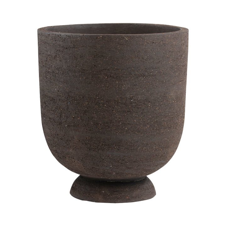 Der Terra Pflanztopf und Vase von AYTM, Ø 50 x H 60 cm, braun