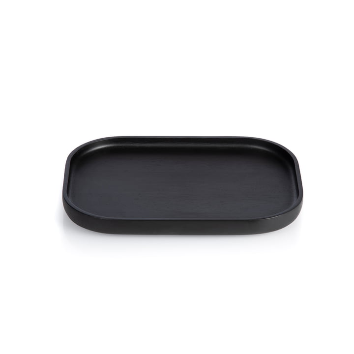 Nero Tablett Small, rechteckig, schwarz von XLBoom