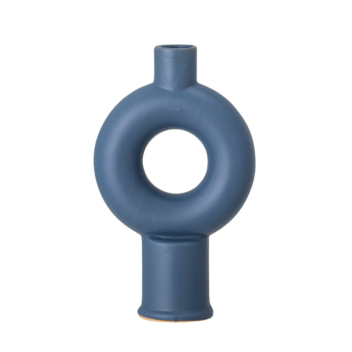 Dardo Vase, H 20 cm von Bloomingville in blau