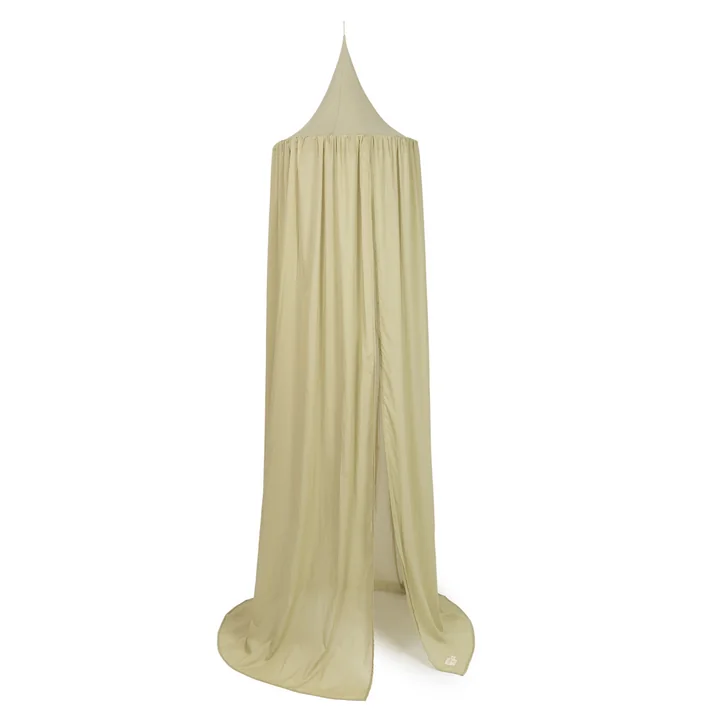 Vera Betthimmel, 250 x 50 cm von Nobodinoz in linden green