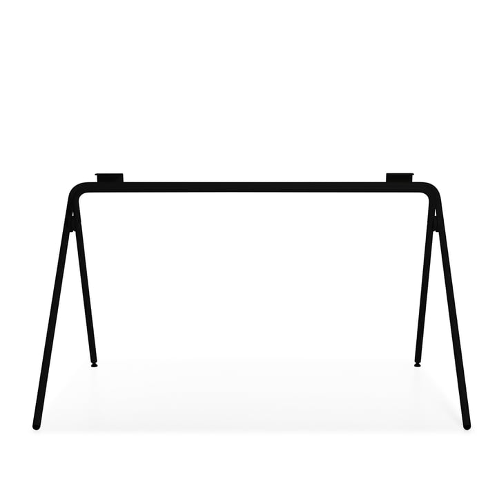 Plato Tischgestell, schwarz von Müller Möbelwerkstätten