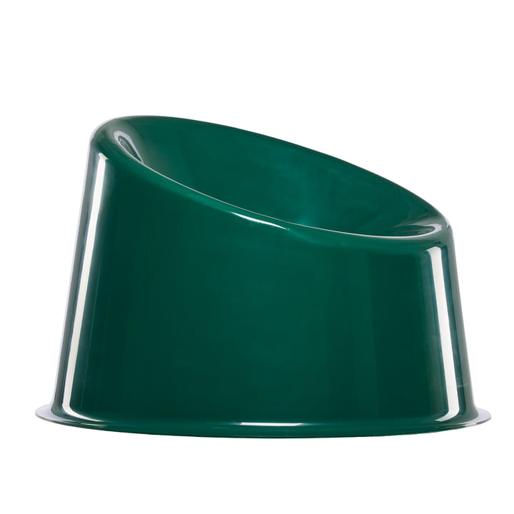 Panto Pop Stuhl von Verpan in dunkelgrün