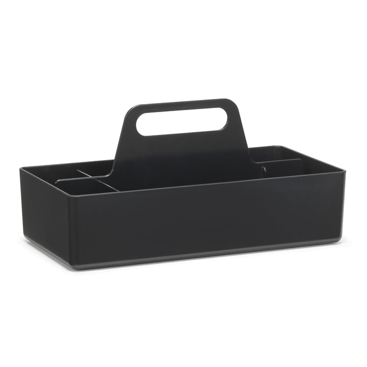 Storage Toolbox recycled, basic dark von Vitra