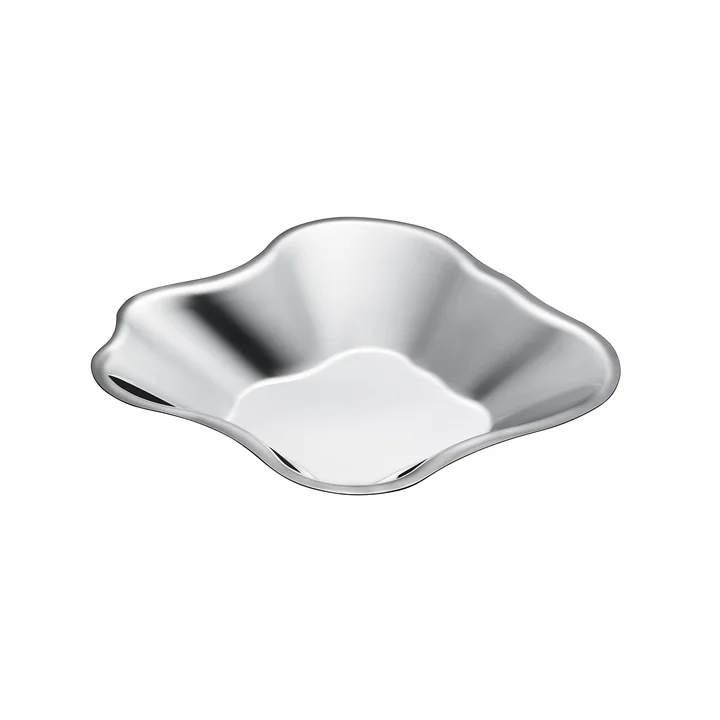 Aalto Schale Edelstahl tief, 60 x 380 mm von Iittala
