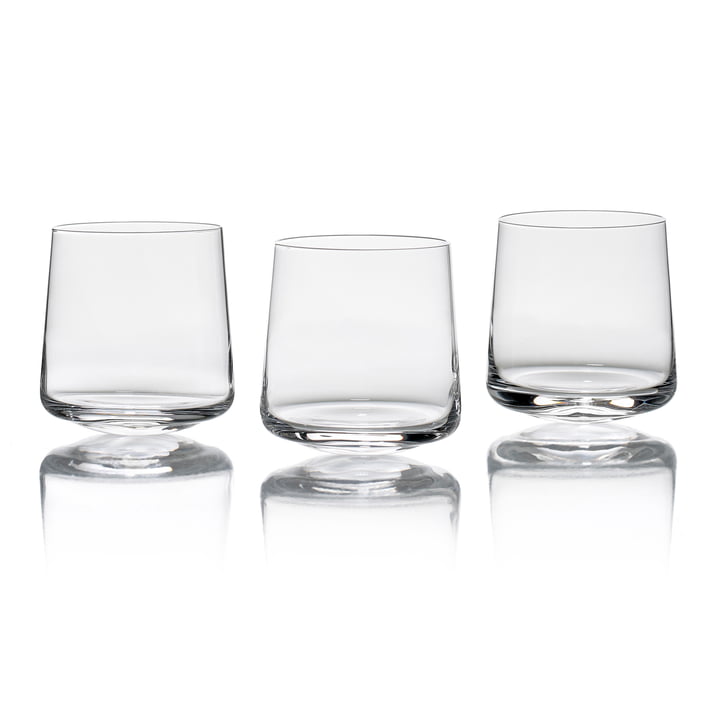 Rocks Twister Trinkglas von Zone Denmark, 34cl (3er-Set)