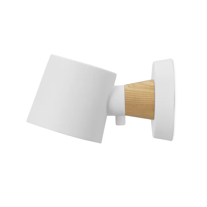 Rise Wandleuchte mit Wandhalterung von Normann Copenhagen in weiß