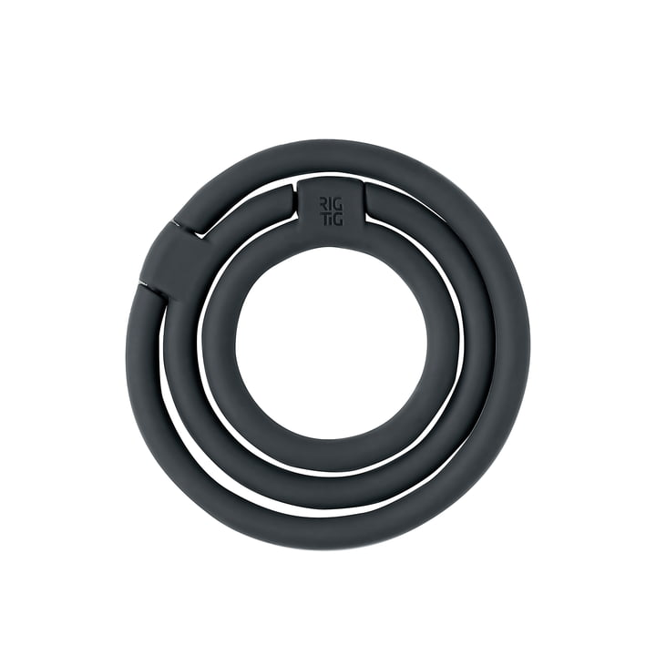 Circles Untersetzer von Rig-Tig by Stelton in schwarz