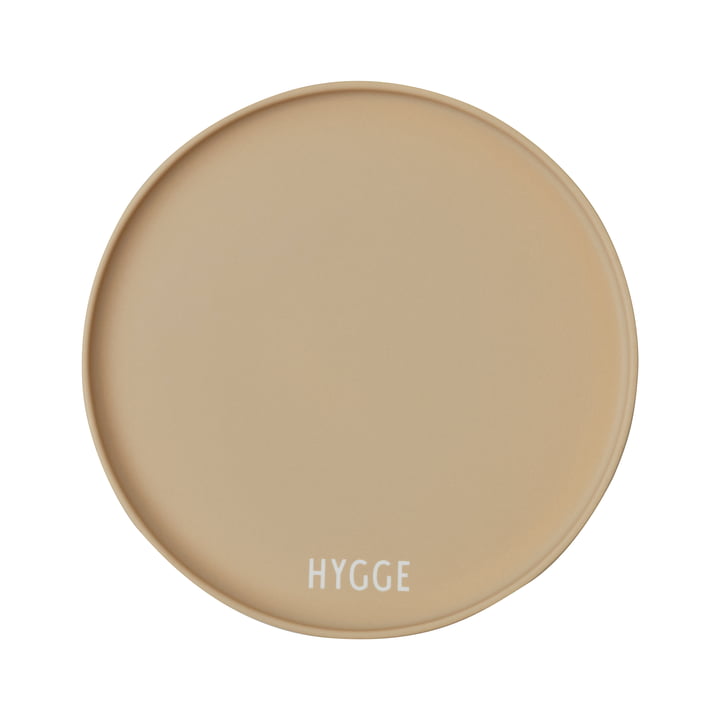 AJ Favourite Porzellan Teller von Design Letters in Hygge / beige