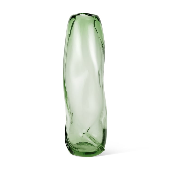 Water Swirl Vase von ferm Living in der Ausführung recycled