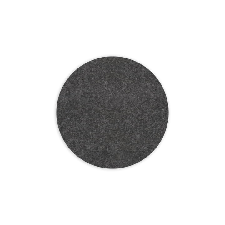Untersetzer rund, 5 mm von Hey Sign in Ø 12 cm, graphit