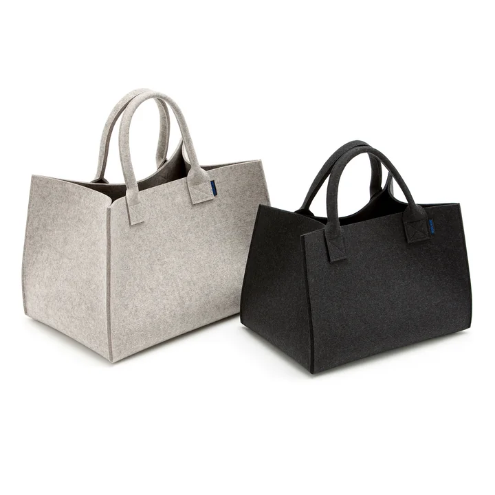 Big Filzkorb mit 2 Tragegriffen von Hey Sign