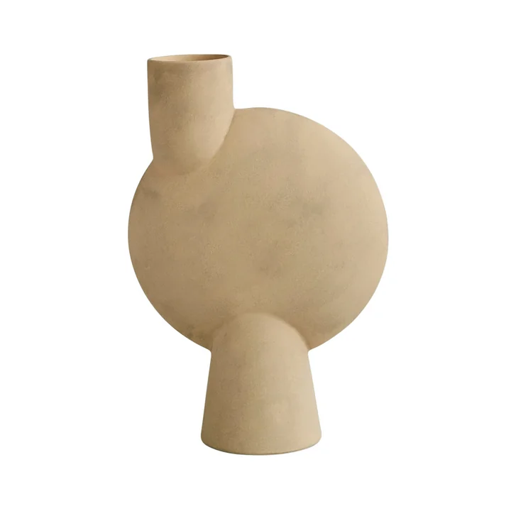 Sphere Vase Bubl Big von 101 Copenhagen in sand