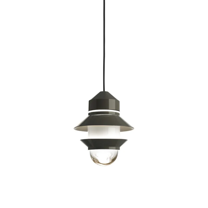 Santorini Pendelleuchte Outdoor, Ø 21 cm von marset in grau