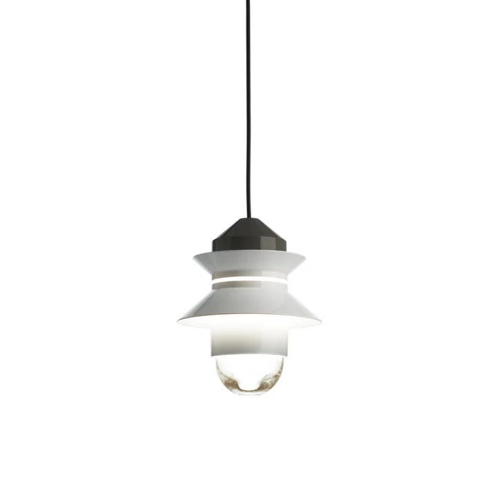 Santorini Pendelleuchte Outdoor, Ø 21 cm von marset in weiß
