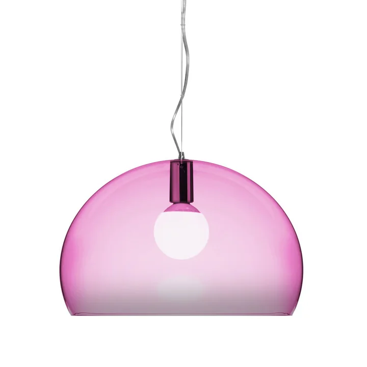 Kartell FL/Y Pendelleuchte, kardinalsrot