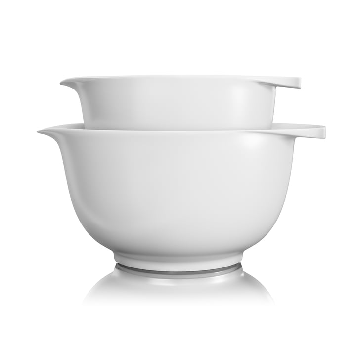Victoria Rührschüssel-Set, 2,0 + 3,0 l in weiß von Rosti